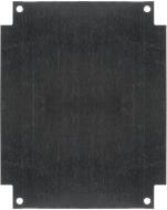 Plaque métallique pour coffrets PX405020 et PX405020TP