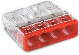 BORNE RAPIDE 4X0,5-2,5MM² RG