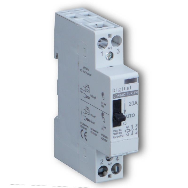 CONTACTEUR J/N 20A 220V